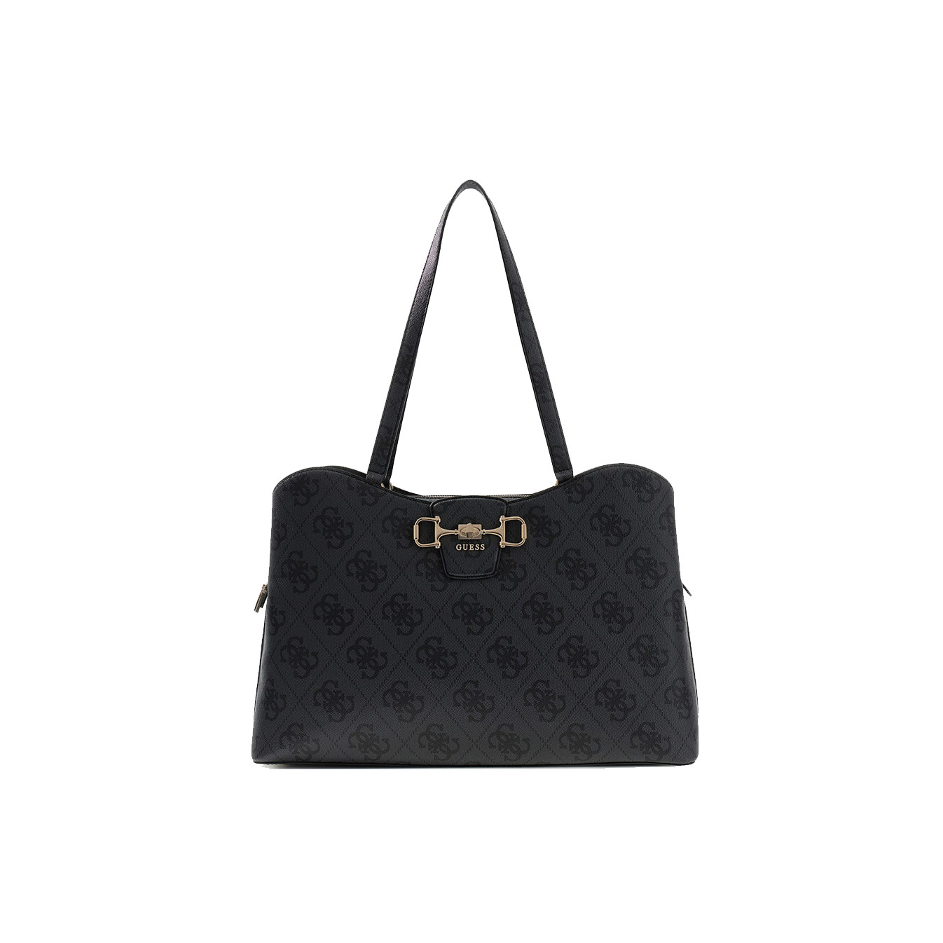 Guess Janie Logo Sac Shopping Coal Logo face