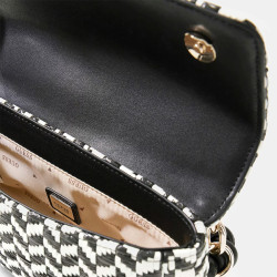 Guess Tessi Sac Trotteur Black Multi ouvert