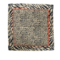 Nairobi Jungle Spirit Printed Lightweight Scarf Le Voyage En Panier