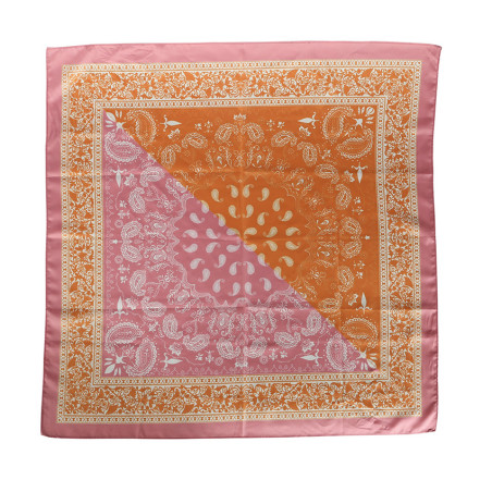 Le Voyage En Panier Light Printed Scarf Texas City