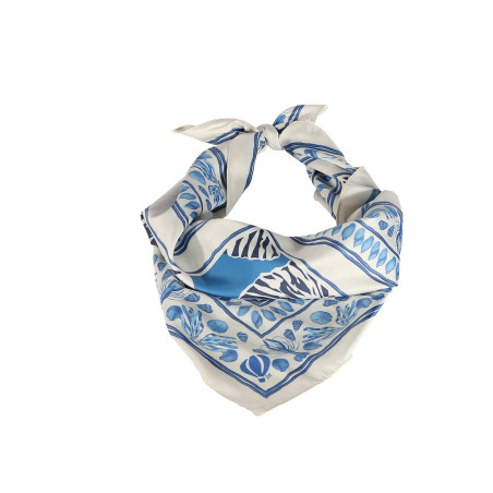 The Basket Voyage Printed Scarf Saint Malo