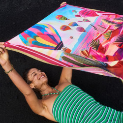 Acapulco Printed Lightweight Scarf The Basket Journey