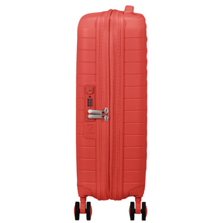 American Tourister Fastforward Carry-On Trolley 4 Wheels Sunset Coral
