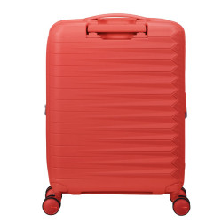 American Tourister Fastforward Carry-On Trolley 4 Wheels Sunset Coral