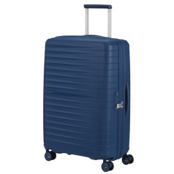 American Tourister Fastforward Suitcase Trolley 4 Wheels 68 Cm Navy...