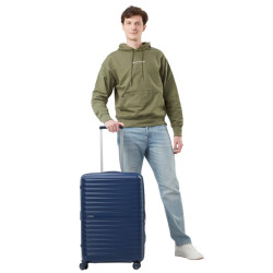 American Tourister Fastforward Suitcase Trolley 4 Wheels 68 Cm Navy...