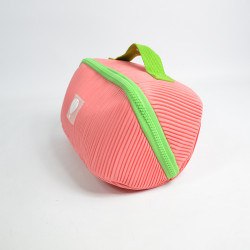 Le Voyage En Panier Bubble Gum Trousse De Toilette Velours Rose