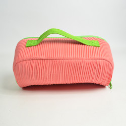 Le Voyage En Panier Bubble Gum Trousse De Toilette Velours Rose