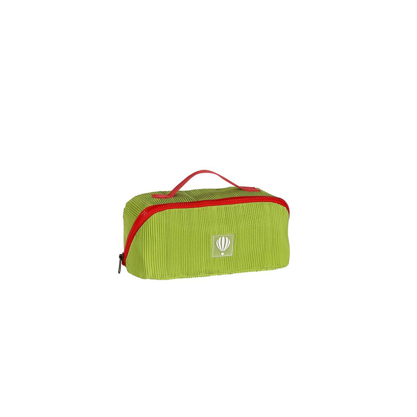 Le Voyage En Panier Bubble Gum Trousse De Toilette Velours Vert