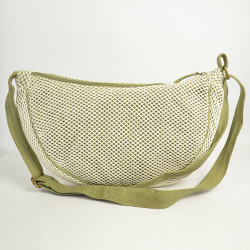 Le Voyage En Panier Charlene Kaki Satchel Bag