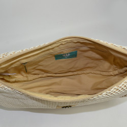 Le Voyage En Panier Charlene Kaki Satchel Bag