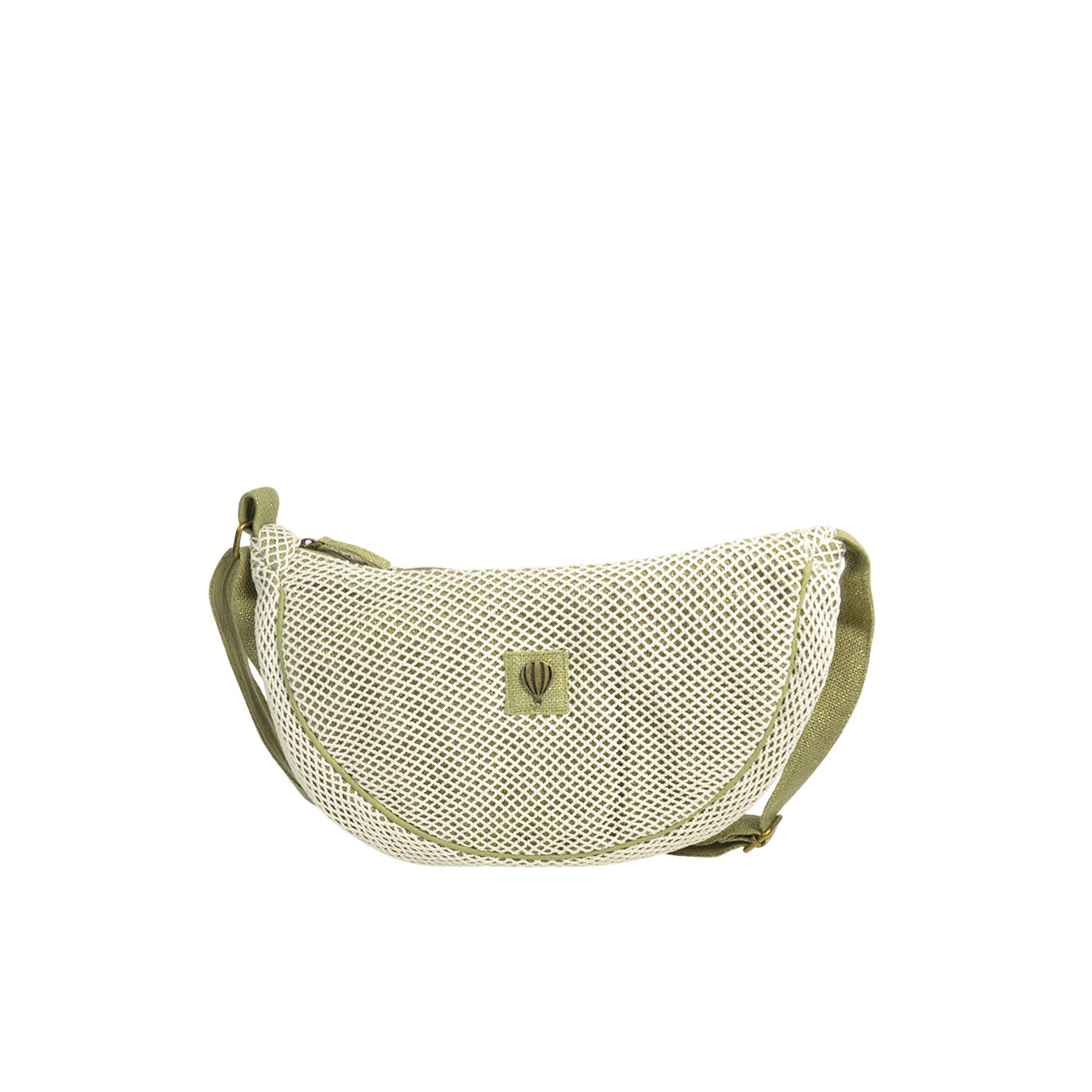 Le Voyage En Panier Charlene Kaki Satchel Bag