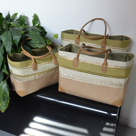 Le Voyage en Panier Costa Brava Brillo Cabas M Sage
