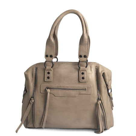 Farfouillette Sac Shopping Taupe