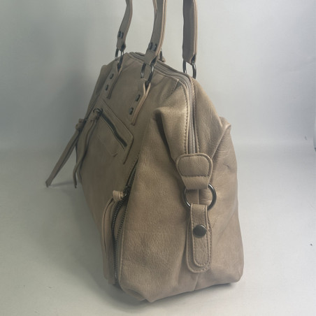 Taupe Shopping Bag Farfouillette