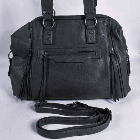 Farfouillette Sac Shopping Taupe bandoulière