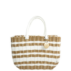 Le Voyage en Panier Luxidou Small Bag White Gold