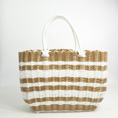 Le Voyage en Panier Luxidou Small Bag White Gold
