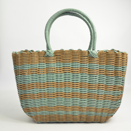 Le Voyage en Panier Luxidou Small Cabas Sage Gold