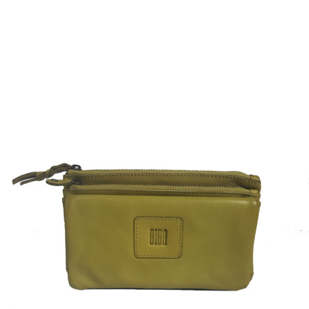 Biba Boston Grand Portefeuille Zippé BT34 Amarillo