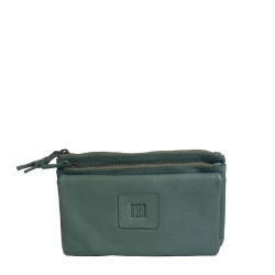 Biba Boston Large Zippered Wallet BT34 Turquoise