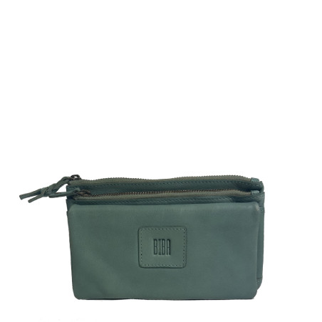 Biba Boston Grand Portefeuille Zippé BT34 Turquesa
