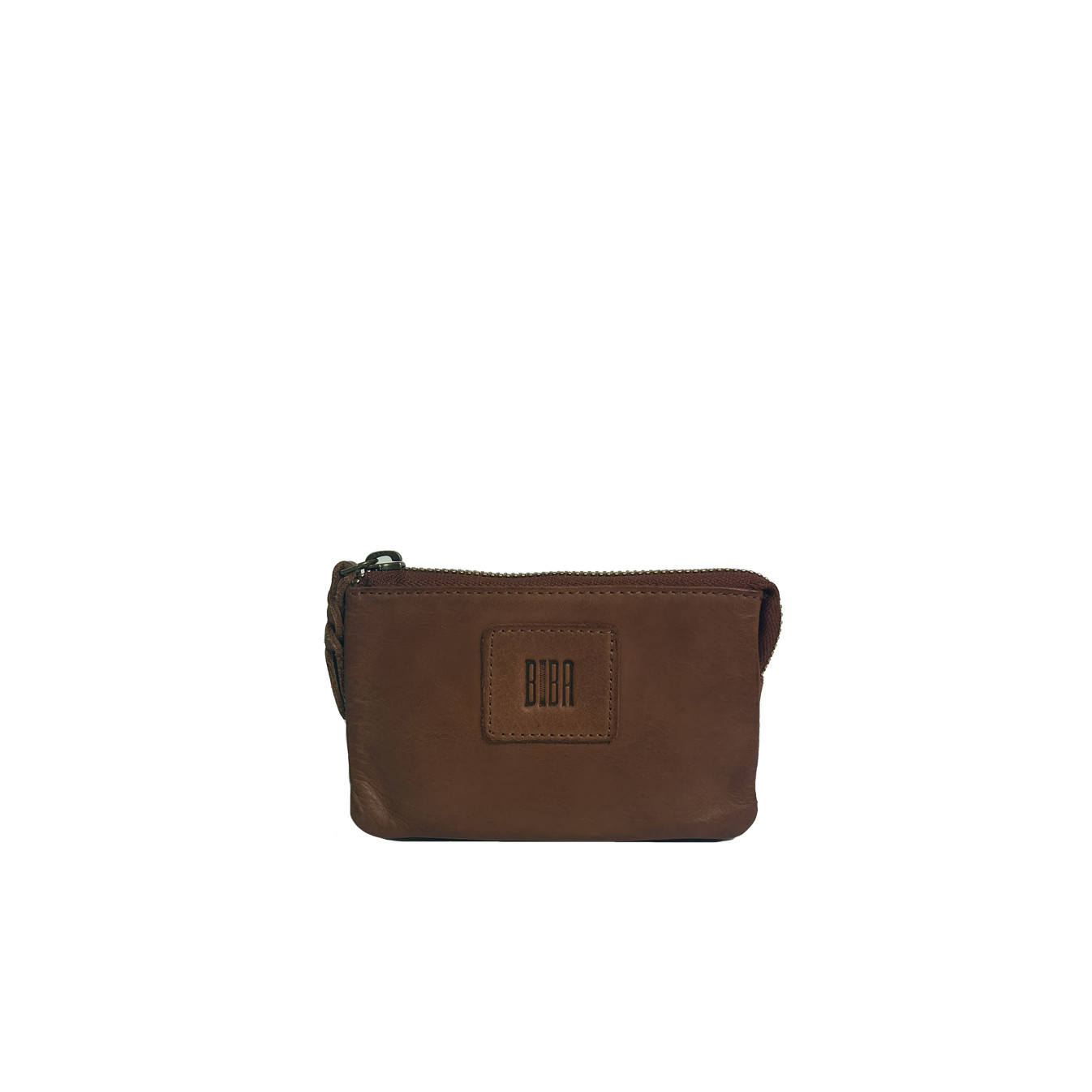 Biba Boston Porte-Monnaie Zippé En Cuir Lavé BT35 Cuero