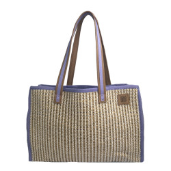 Biba Cayman Woven Raffia Tote Bag CAY1B Yellow