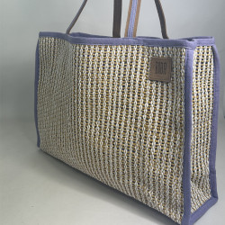 Biba Cayman Woven Raffia Tote Bag CAY1B Yellow