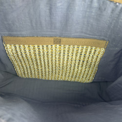 Biba Cayman Woven Raffia Tote Bag CAY1B Yellow
