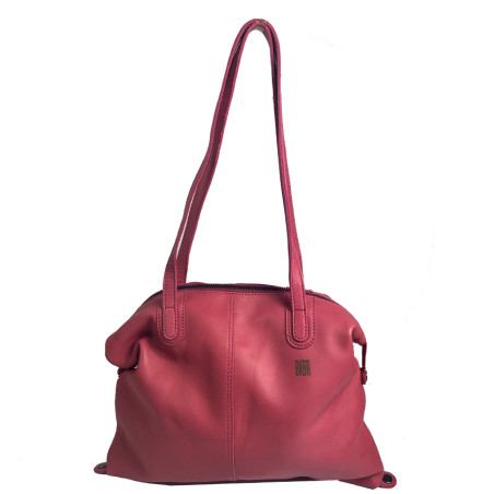 Biba Hooper Modular Leather Shopping Bag HOP1L Fuchsia