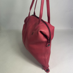 Biba Hooper Modular Leather Shopping Bag HOP1L Fuchsia