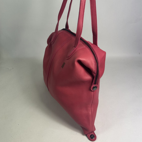 Biba Hooper Modular Leather Shopping Bag HOP1L Fuchsia