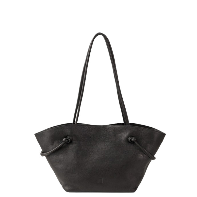 Biba Minot Tote Bag in Leather MIN1L Black