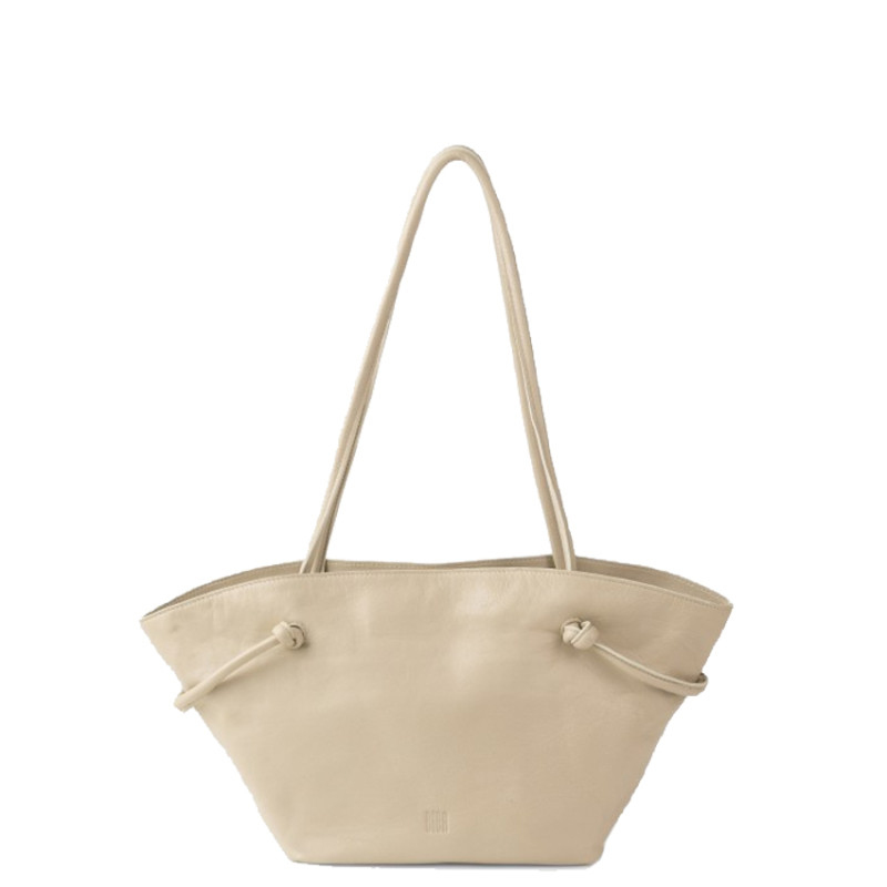 Biba Minot Sac Cabas En Cuir MIN1L Topo