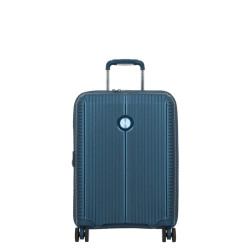 Jump Sondo Carry-on Suitcase 55cm Expandable Rigid 4 Wheels Blue