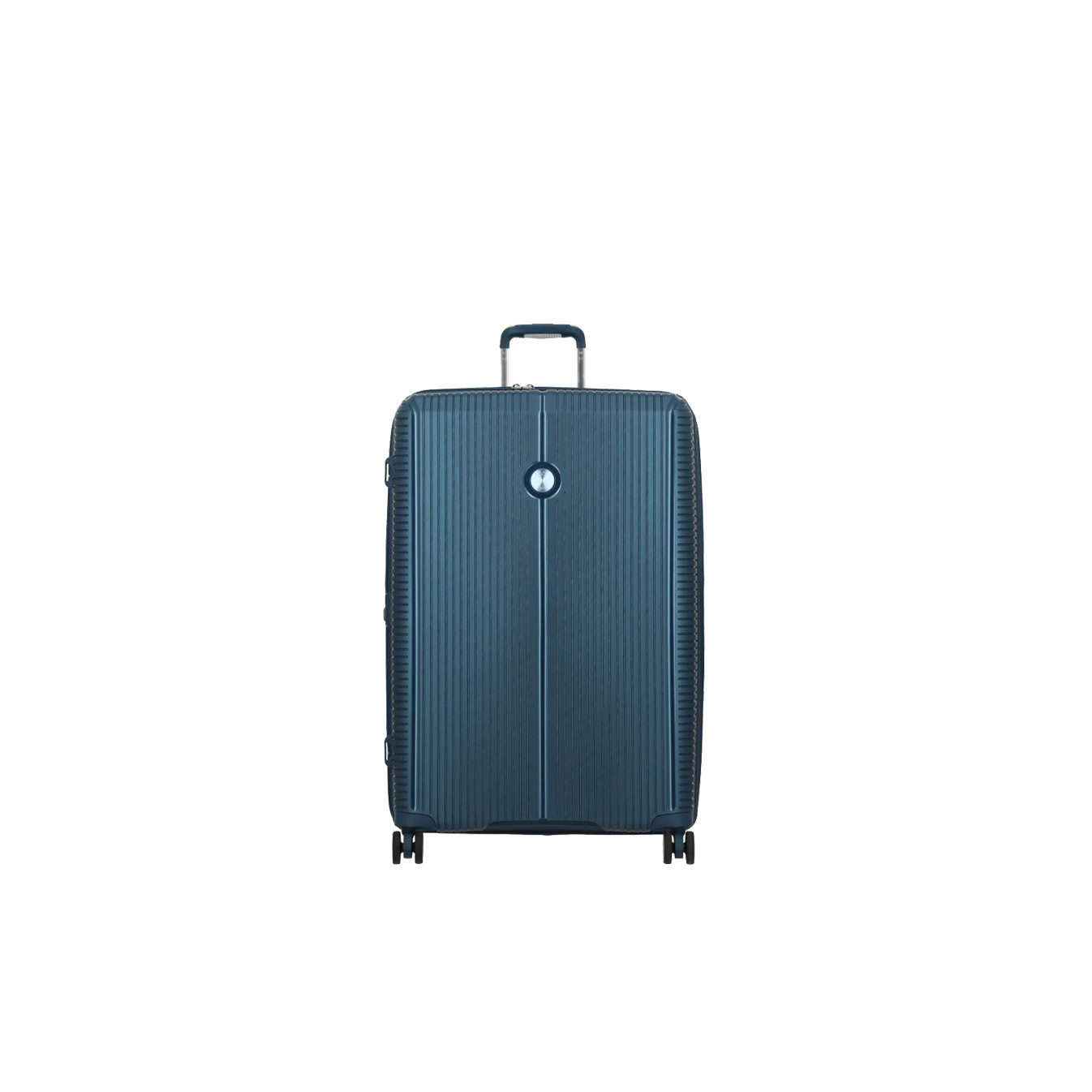 Jump Sondo Valise 77Cm Extensible Rigide 4 Roues Bleu