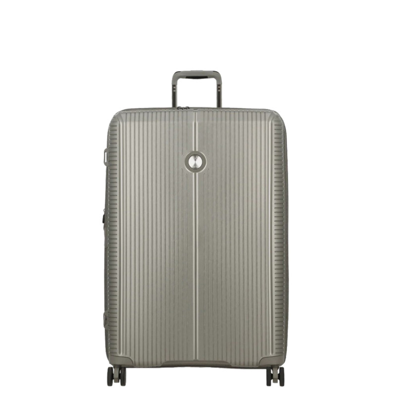 Jump Sondo 77cm Expandable Hard Shell 4-Wheel Champagne Suitcase