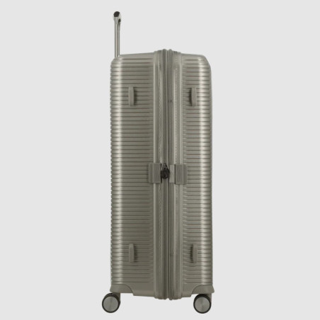 Jump Sondo 77cm Expandable Hard Shell 4-Wheel Champagne Suitcase