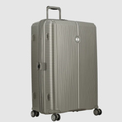 Jump Sondo 77cm Expandable Hard Shell 4-Wheel Champagne Suitcase