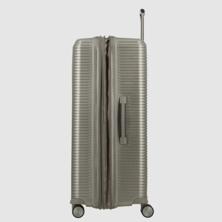 Jump Sondo Valise 77Cm Extensible Rigide 4 Roues Champagne extensible