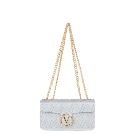 Valentino Bubble Evening Pouch Argento