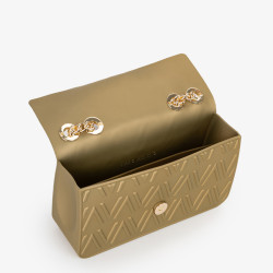 Valentino Bubble Pochette De Mariage Oro ouvert