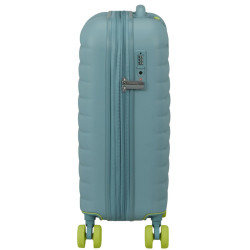 American Tourister Neovibe Valise Cabine Rigide 55Cm Extensible 4 Roues TSA Muted Mint profil