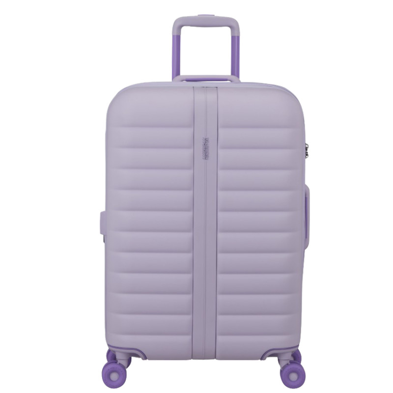 American Tourister Neovibe Valise Rigide 67Cm Extensible 4 Roues TSA Freshlilac