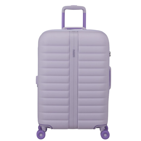 American Tourister Neovibe Valise Rigide 67Cm Extensible 4 Roues TSA Freshlilac