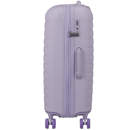 American Tourister Neovibe Valise Rigide 67Cm Extensible 4 Roues TSA Freshlilac profil