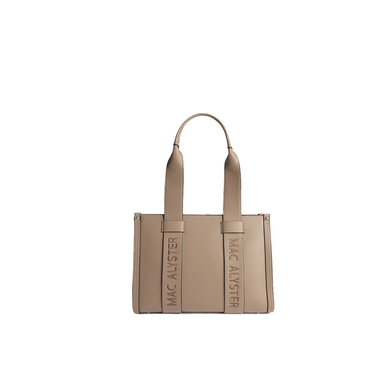 Mac Alyster Basic Clover Shopping Bag Sand