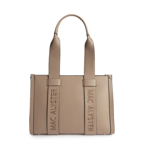 Mac Alyster Basic Clover Shopping Bag Sand