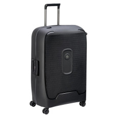 Delsey Moncey Valise Trolley 4 Doubles Roues 76 cm Noire